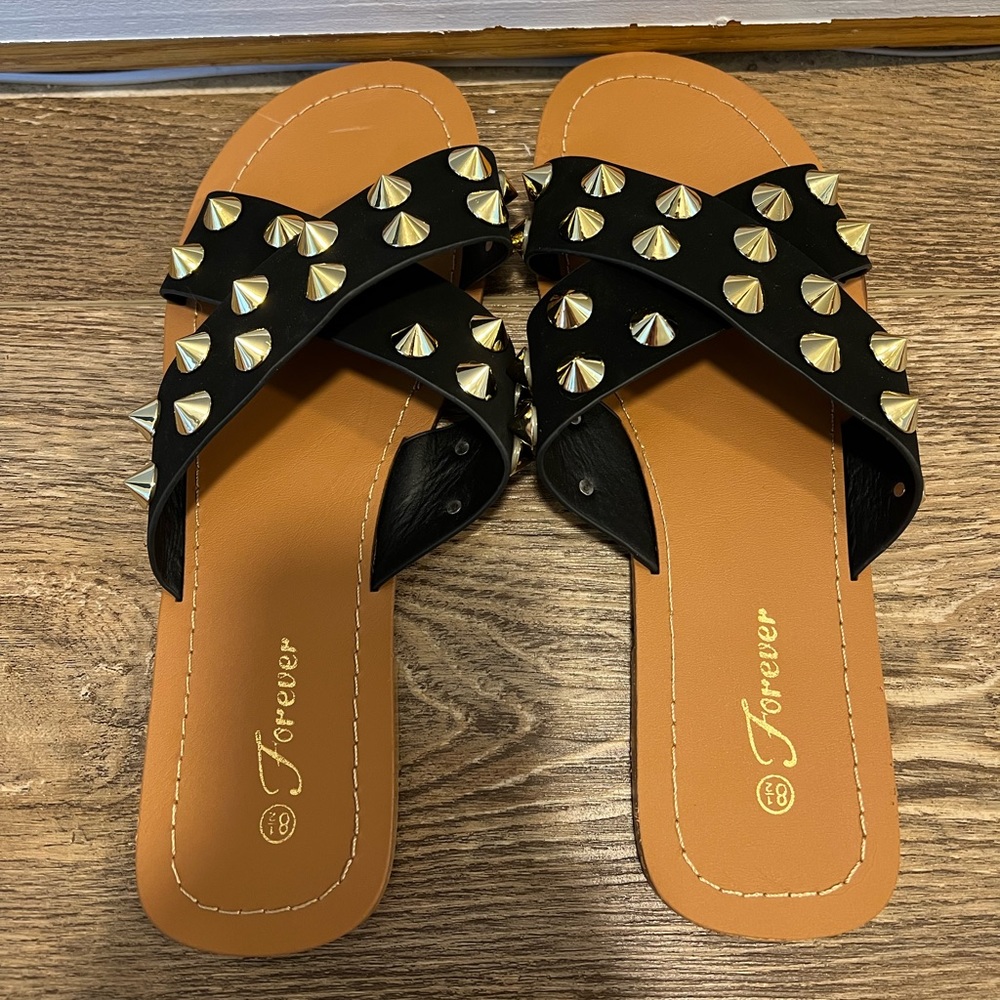 Spiked sandals